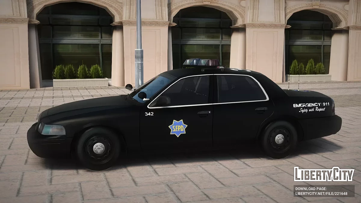 Crown Victoria Police Interceptor '11 Airport Service / GTA San Andreas