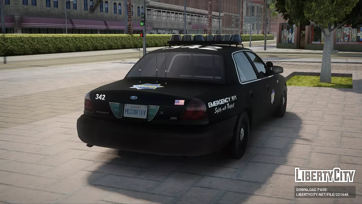 Crown Victoria Police Interceptor '11 Airport Service / GTA San Andreas
