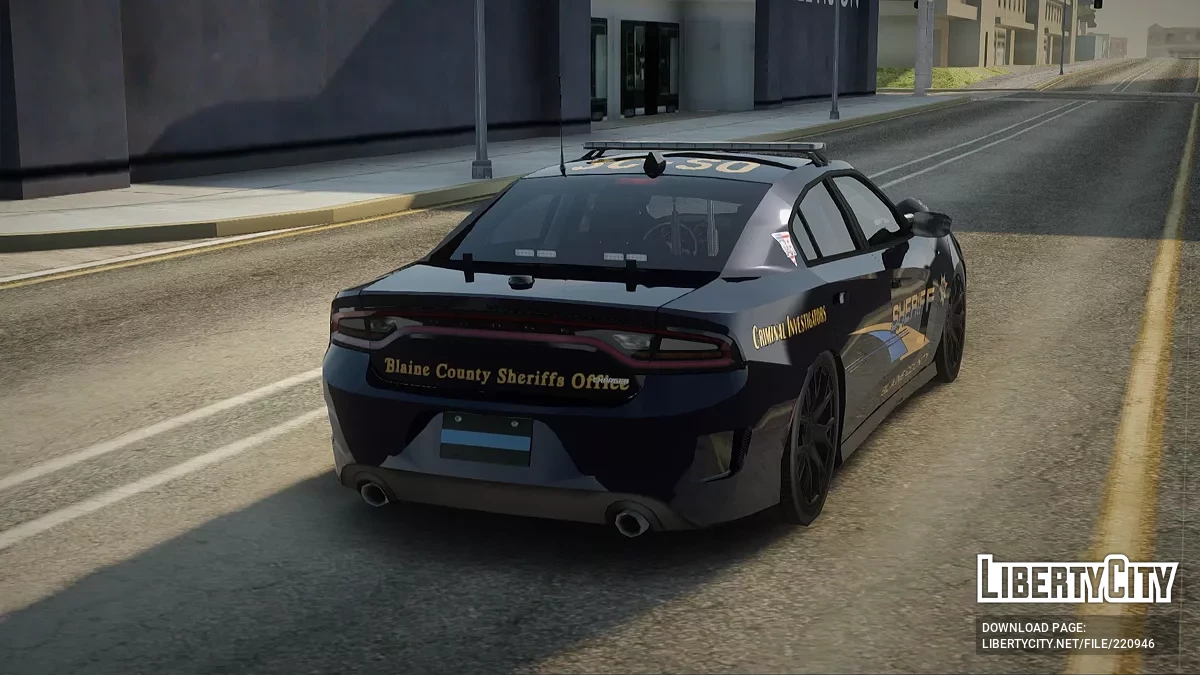 Dodge Charger 2019 Blaine County Sheriff Office / GTA San Andreas