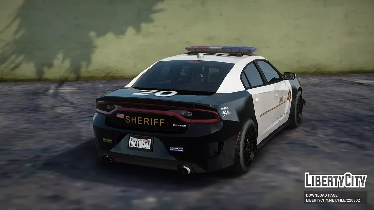 Dodge Charger Los Santos Sheriff Departament / GTA San Andreas