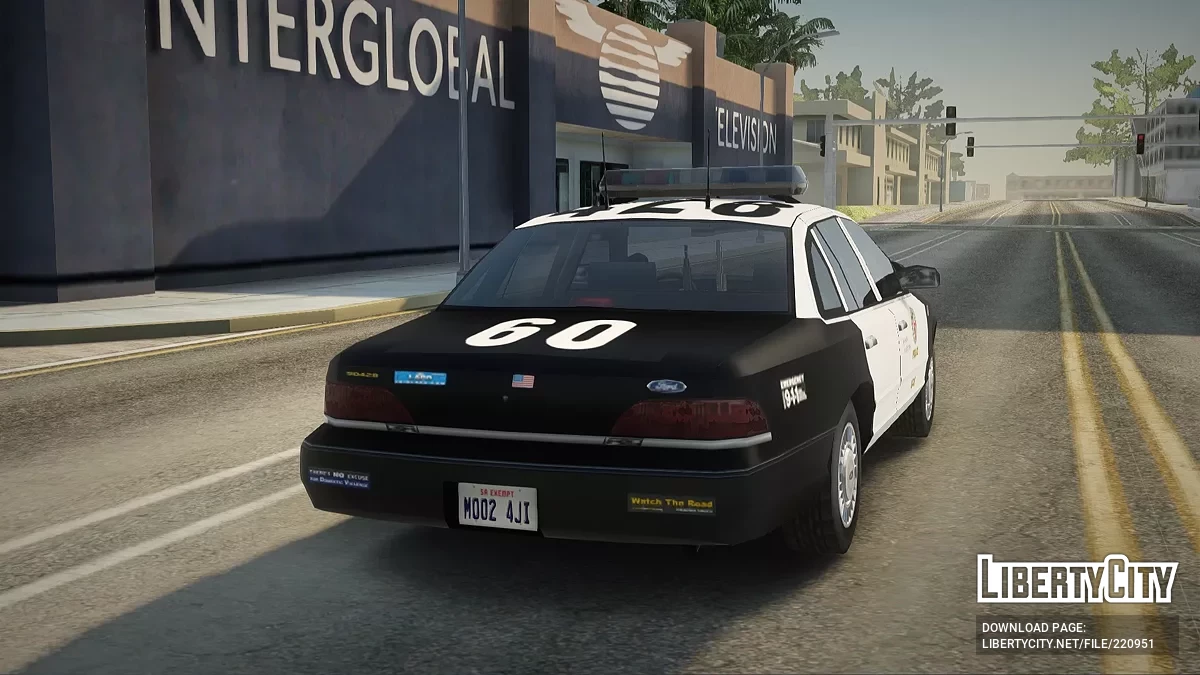 Ford Crown Victoria '92 Los Angeles Police Departament / GTA San Andreas