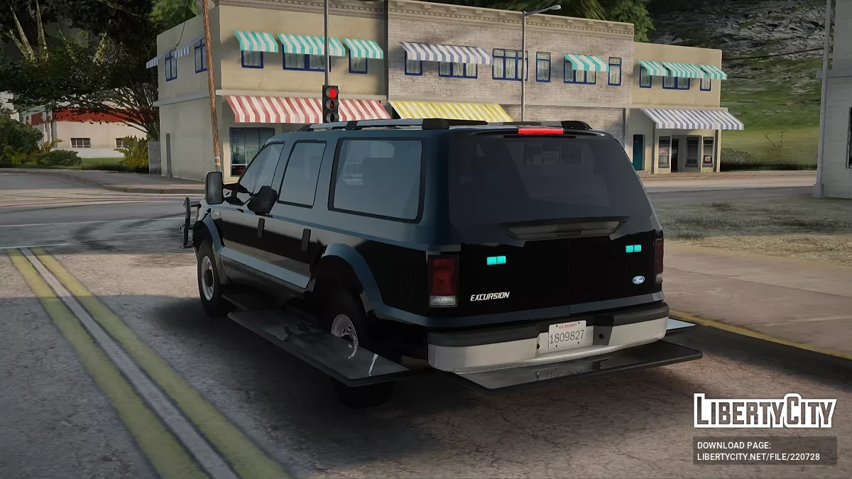 Ford Excursion '05 Blindé LAPD/LSPD / GTA San Andreas