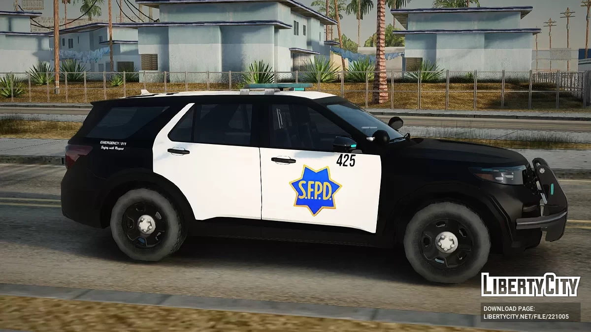 Ford Explorer '20 San Francisco Police Departament / GTA San Andreas