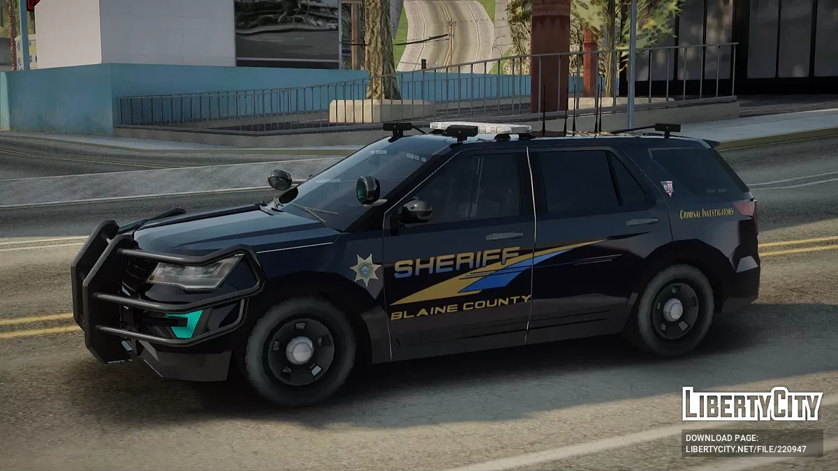 Ford Explorer 2016 Blaine County Sheriff Office / GTA San Andreas