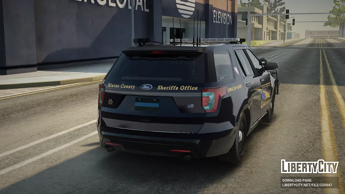 Ford Explorer 2016 Blaine County Sheriff Office / GTA San Andreas