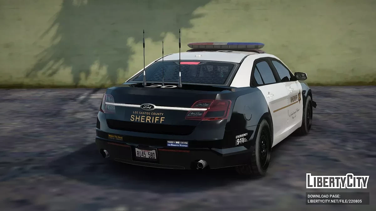 Ford Taurus Los Santos Sheriff Departament / GTA San Andreas