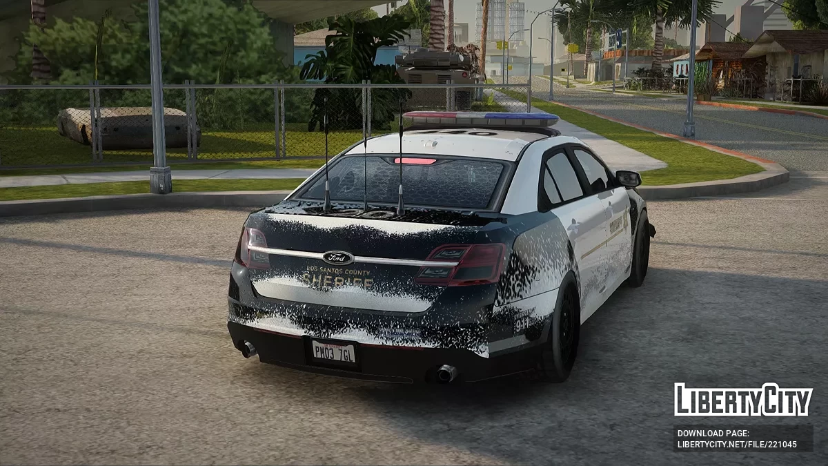 Ford Taurus Los Santos Sheriff Departament Winter Edition / جي تي إيه سان أندرياس