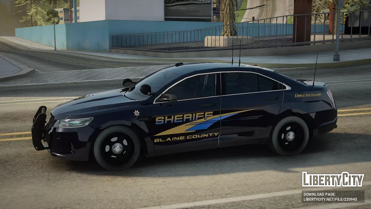 Ford Taurus Slicktop Blaine County Sheriff Office / GTA San Andreas
