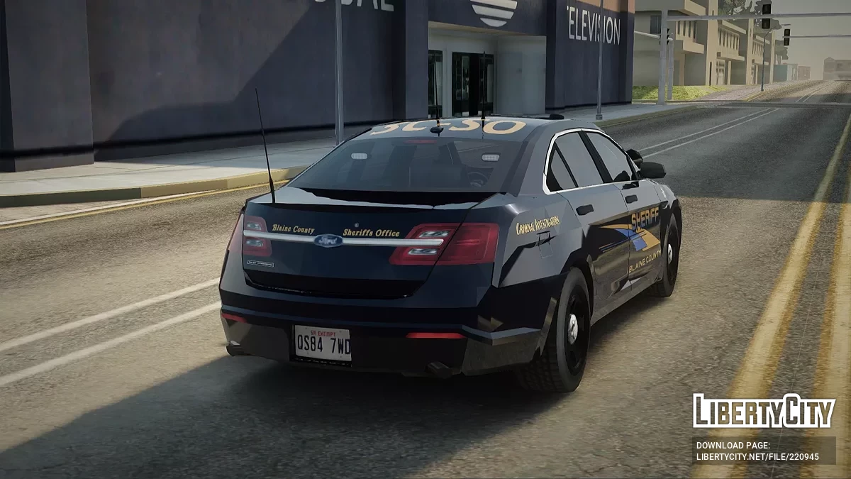 Ford Taurus Slicktop Blaine County Sheriff Office / GTA San Andreas