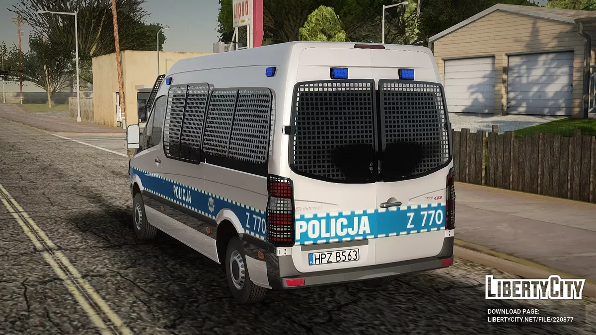 Mercedes-Benz Sprinter Policya OPP KSP / GTA San Andreas