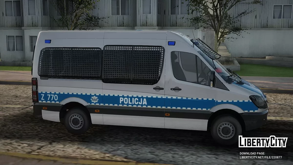 Mercedes-Benz Sprinter Policya OPP KSP / GTA San Andreas