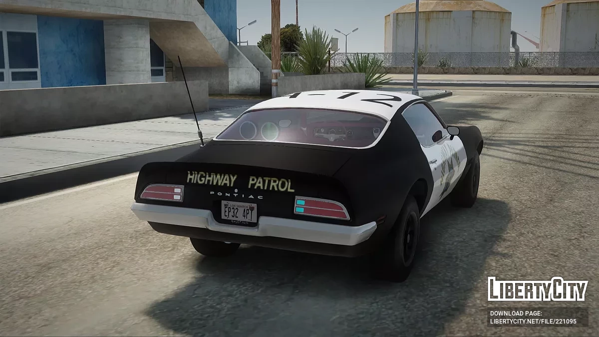 Pontiac Firebird 1970 California Highway Patrol / جي تي إيه سان أندرياس
