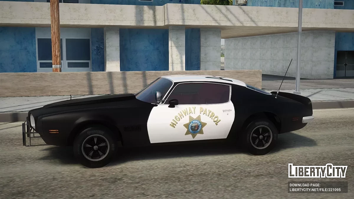 Pontiac Firebird 1970 California Highway Patrol / جي تي إيه سان أندرياس