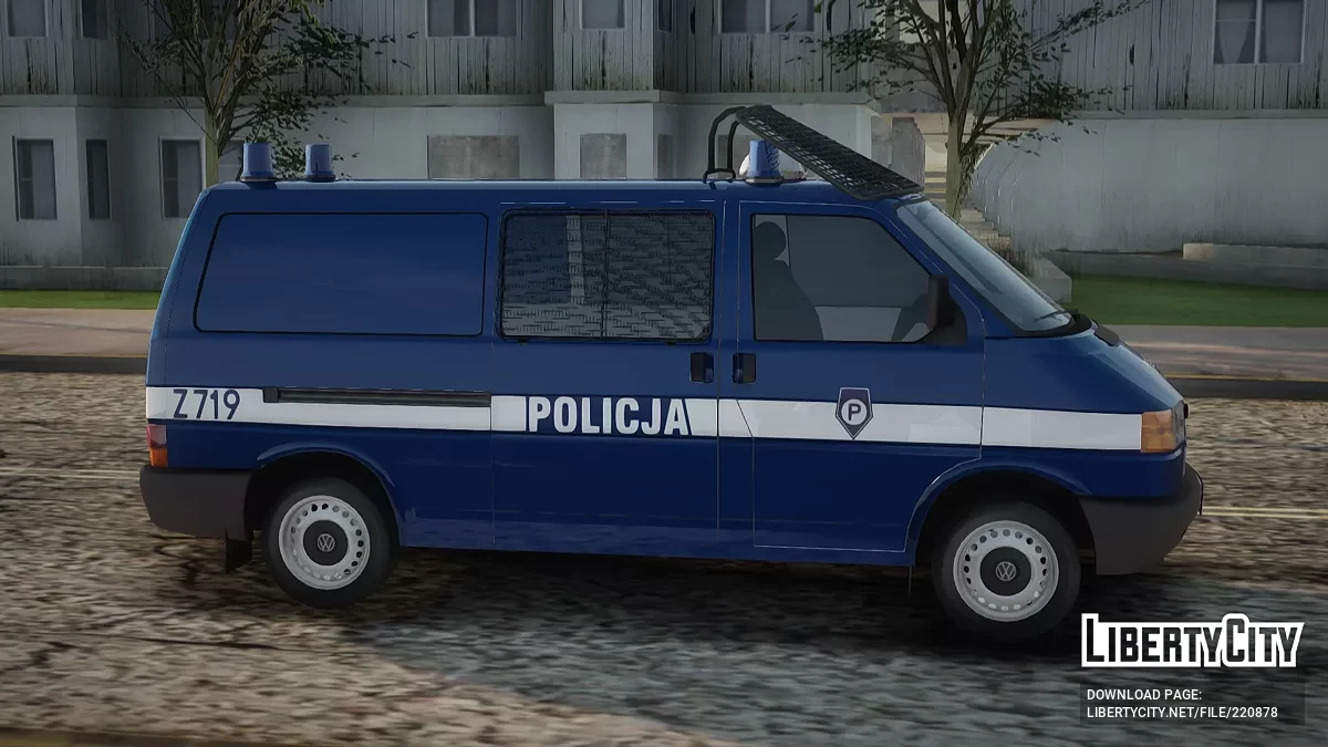 Volkswagen Transporter T4 Policja KSP / GTA San Andreas