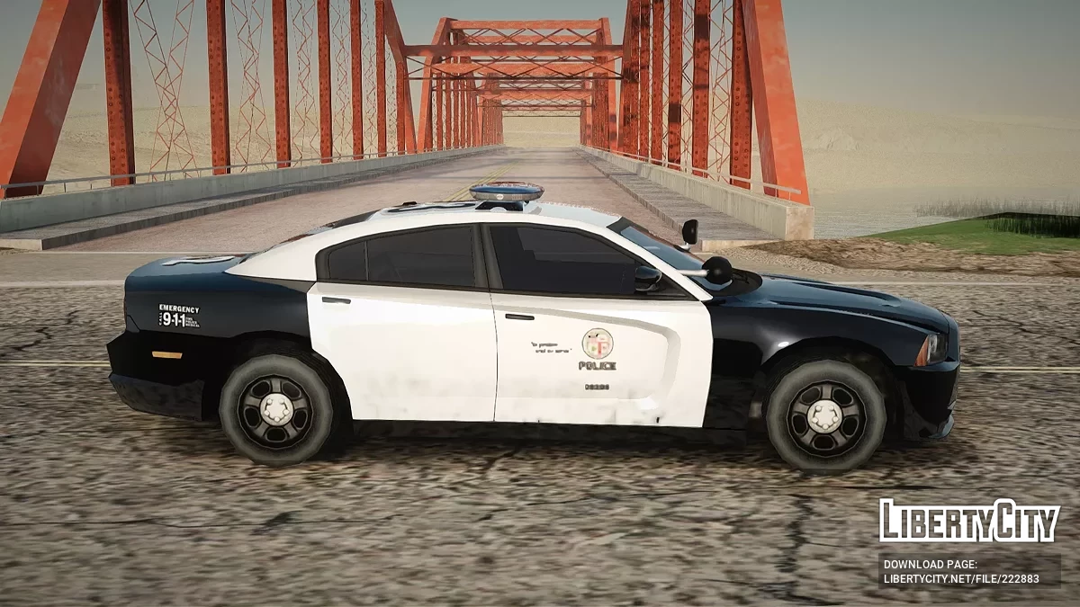 Dodge Charger LAPD [AVS] / GTA San Andreas