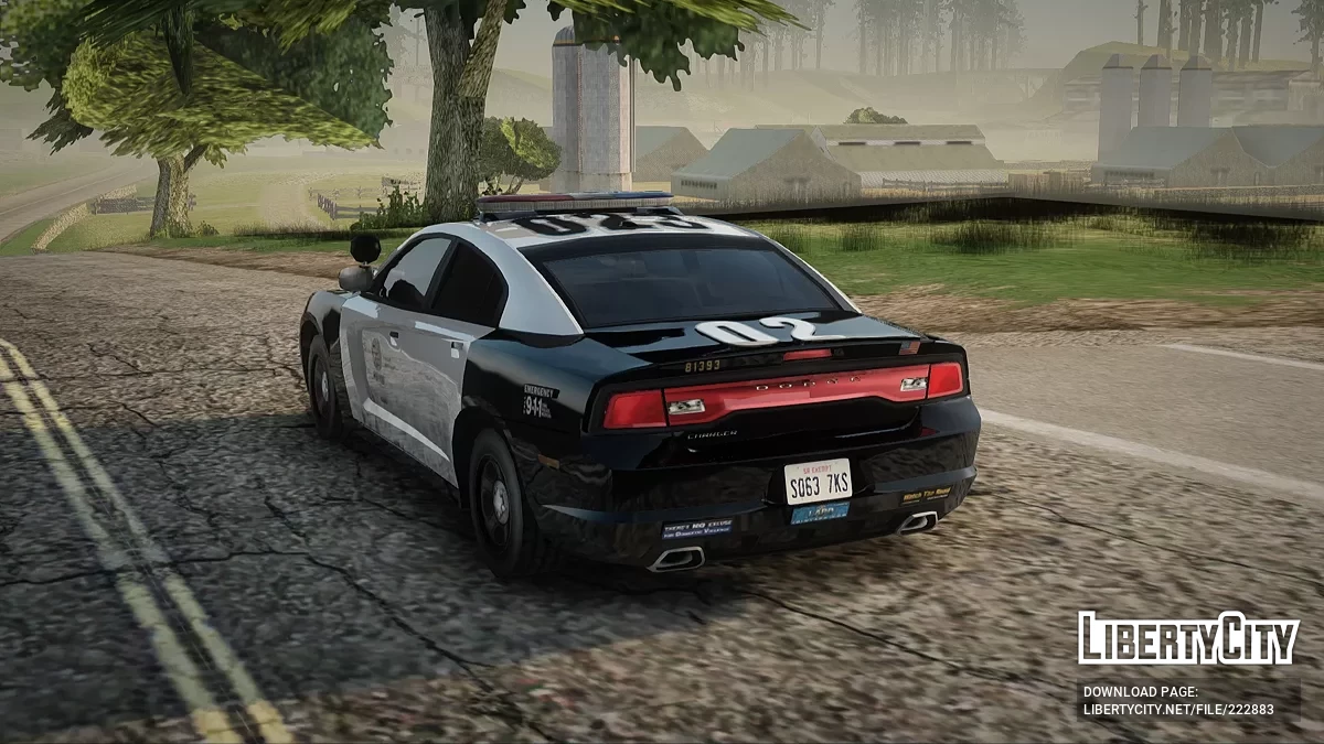 Dodge Charger LAPD [AVS] / GTA San Andreas