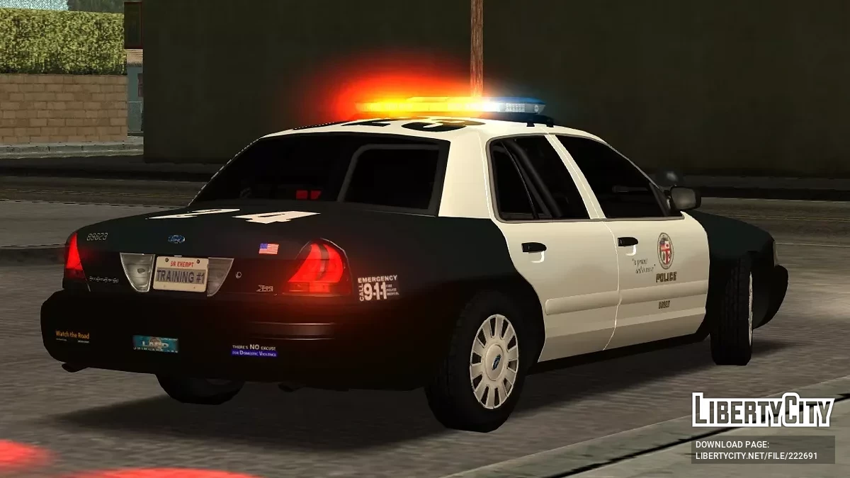 Ford Crown Victoria LAPD [AVS] / GTA San Andreas