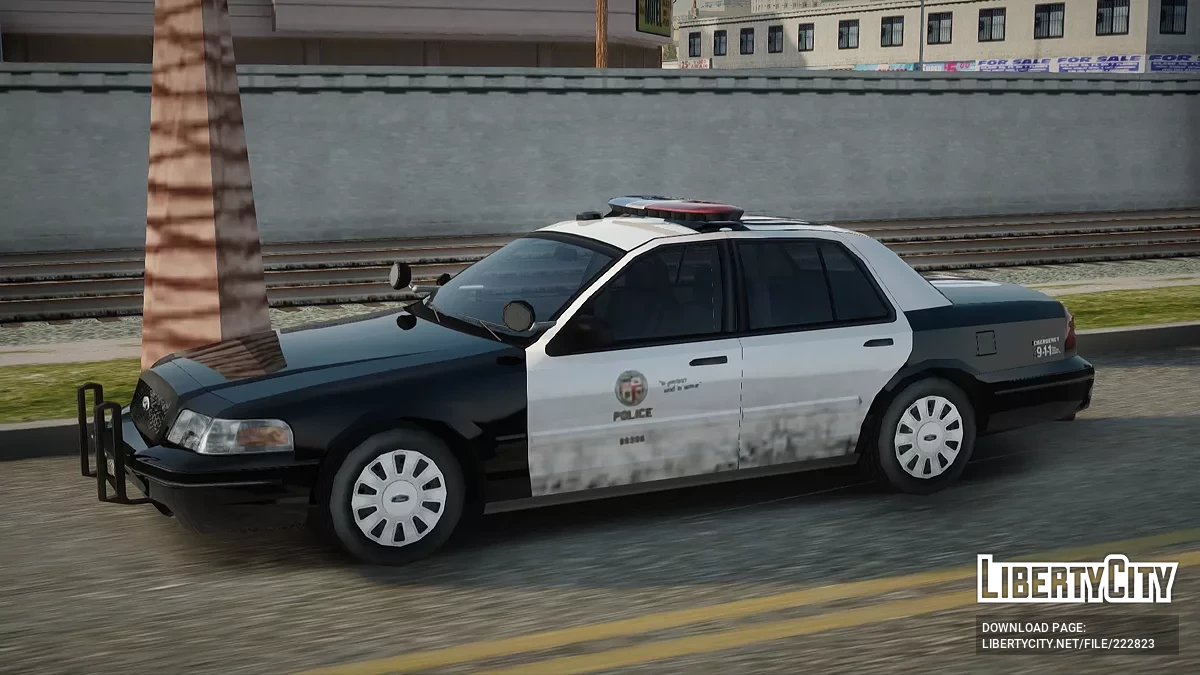 Ford Crown Victoria LAPD Divisão de Trânsito Marcada / GTA San Andreas
