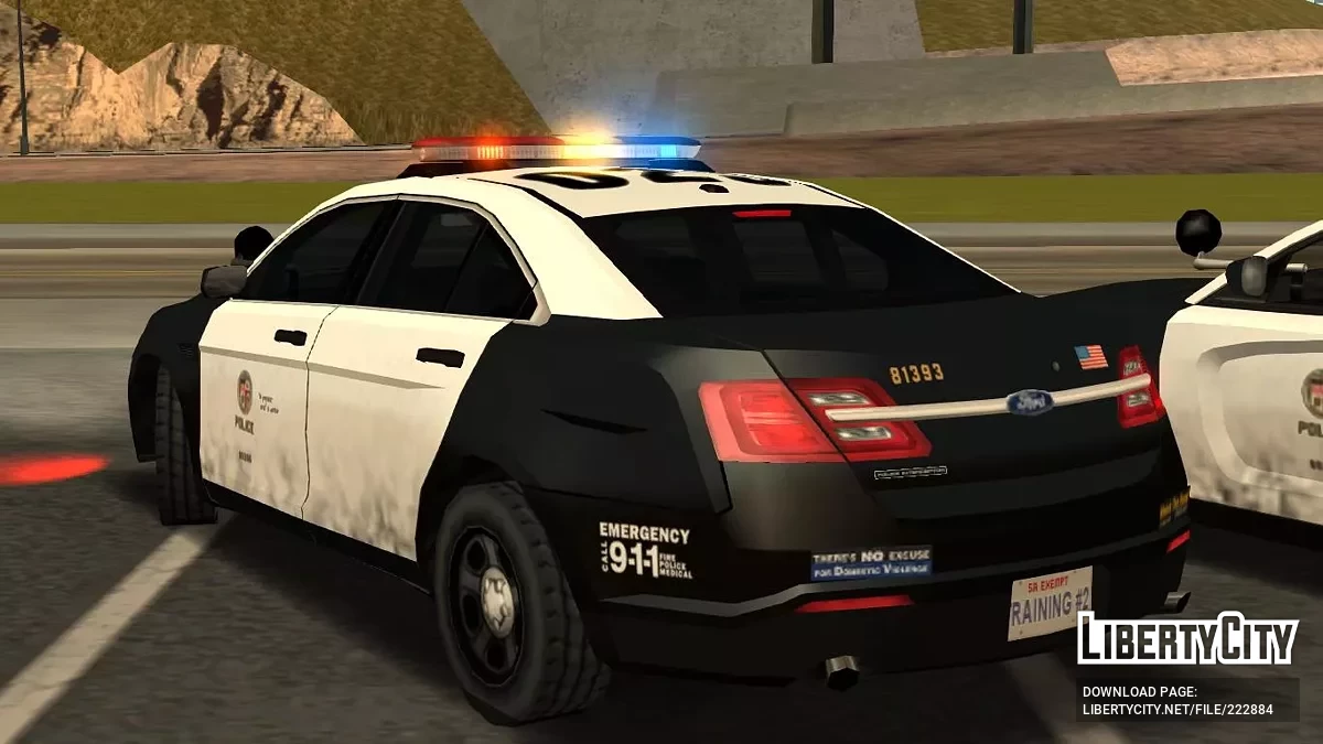 Ford Taurus LAPD [AVS] / GTA San Andreas