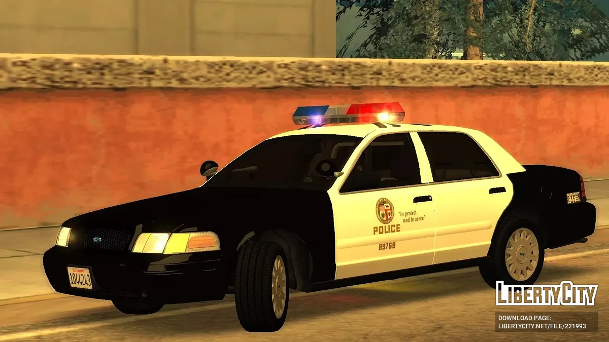 [ImVeFt] [ELM] Modified 2004 CVPI LAPD Patrol / GTA San Andreas