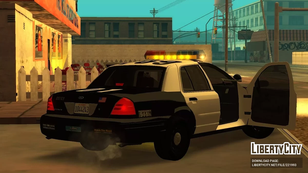 [ImVeFt] [ELM] Modified 2004 CVPI LAPD Patrol / GTA San Andreas