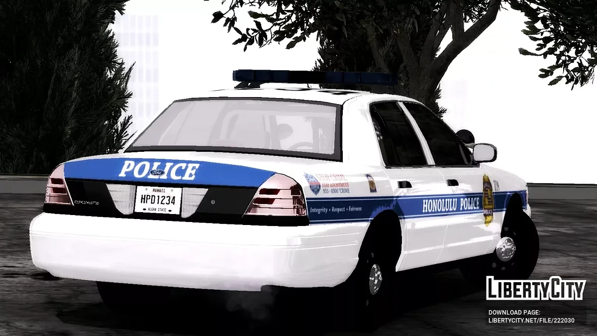 [ImVeFt] [ELM] Modified 2005 CVPI Honolulu Police Department / GTA San Andreas