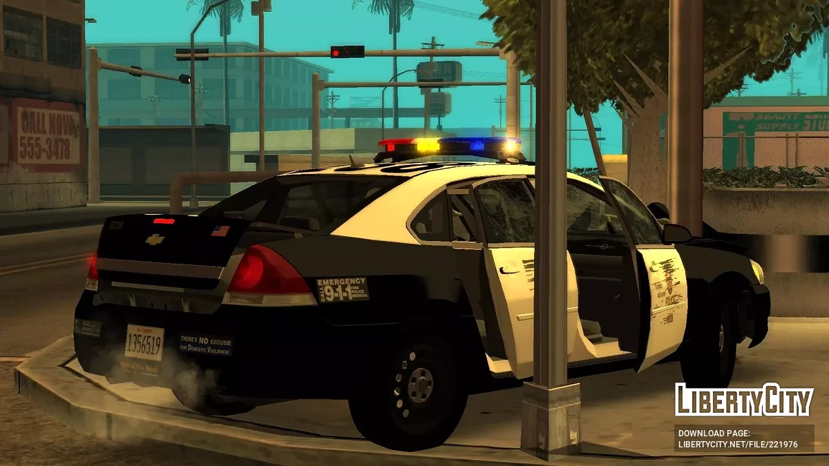[ImVeFt] [ELM] Modified 2007 Impala LAPD Patrol / GTA San Andreas