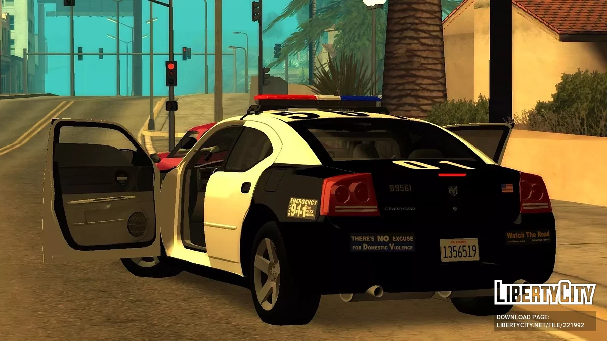 [ImVeFt] [ELM] Modified 2010 Charger LAPD Patrol / GTA San Andreas
