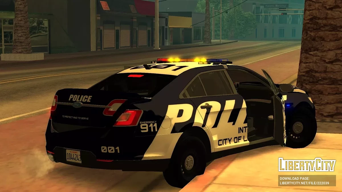 2011 Taurus Police Interceptor LA-based / GTA San Andreas
