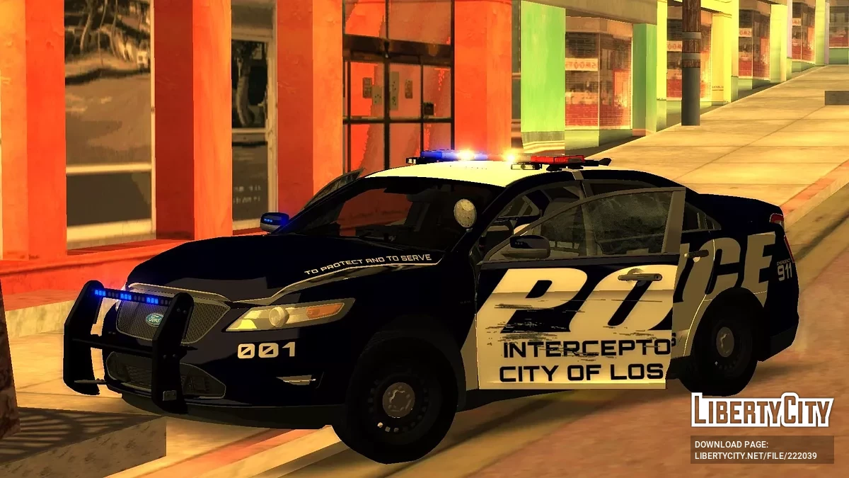 2011 Taurus Police Interceptor LA-based / GTA San Andreas