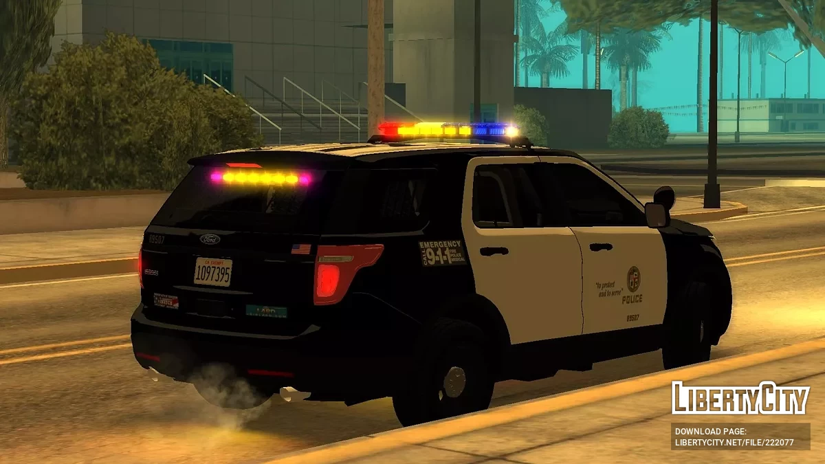 [ImVeFt] [ELM] Modified 2013 Explorer LAPD Patrol / GTA San Andreas