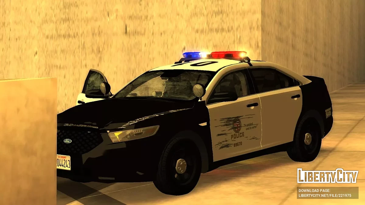 [ImVeFt] [ELM] Modified 2013 Taurus LAPD Patrol / GTA San Andreas