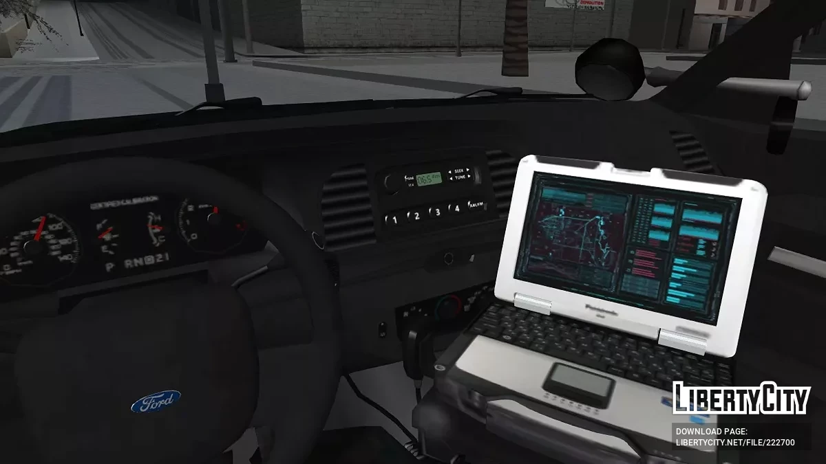 Centralny Posterunek Policji LAPD Ford Crown Victoria [AVS] / GTA San Andreas