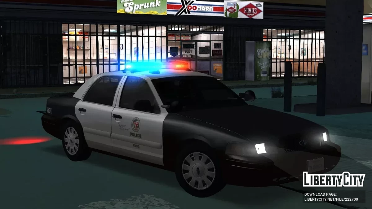 Centralny Posterunek Policji LAPD Ford Crown Victoria [AVS] / GTA San Andreas