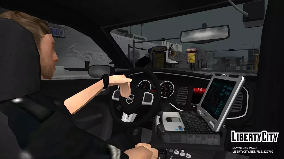 Dodge Charger '12 z Centralnej Stacji Policji LAPD [AVS] / GTA San Andreas