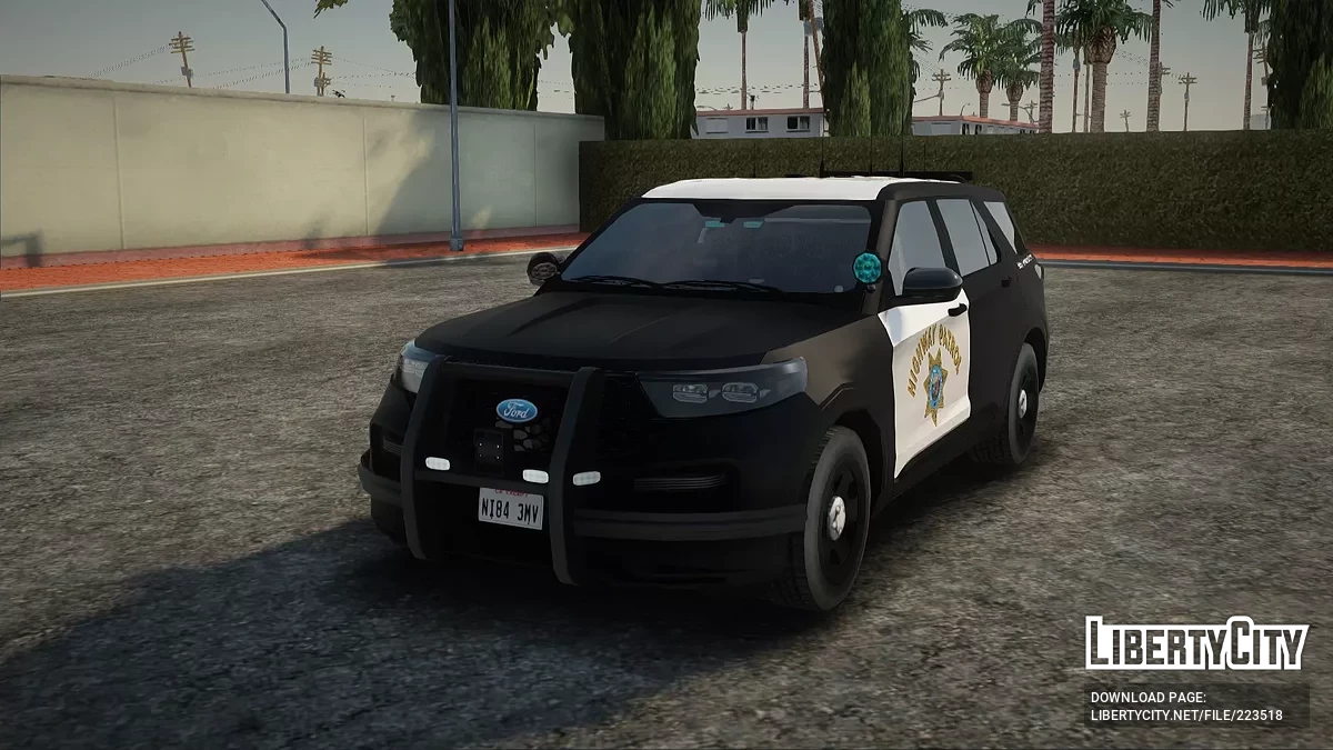 Ford Explorer 2022 Kaliforniya Otoyol Polisi SlickTop / GTA San Andreas