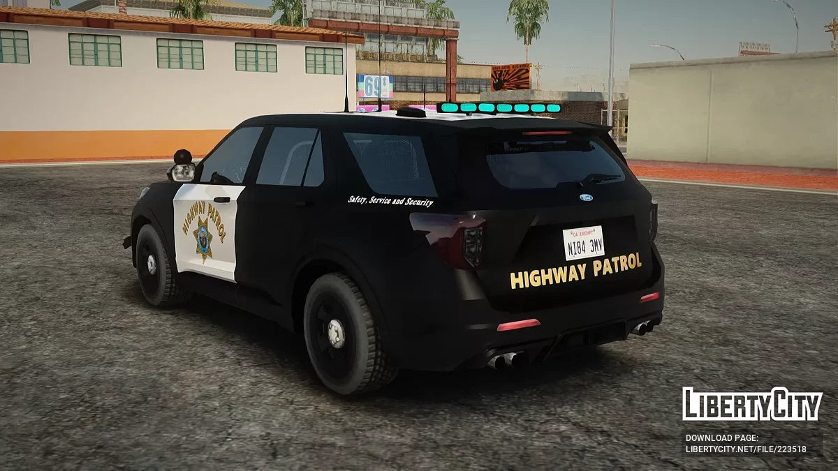Ford Explorer 2022 Kaliforniya Otoyol Polisi SlickTop / GTA San Andreas