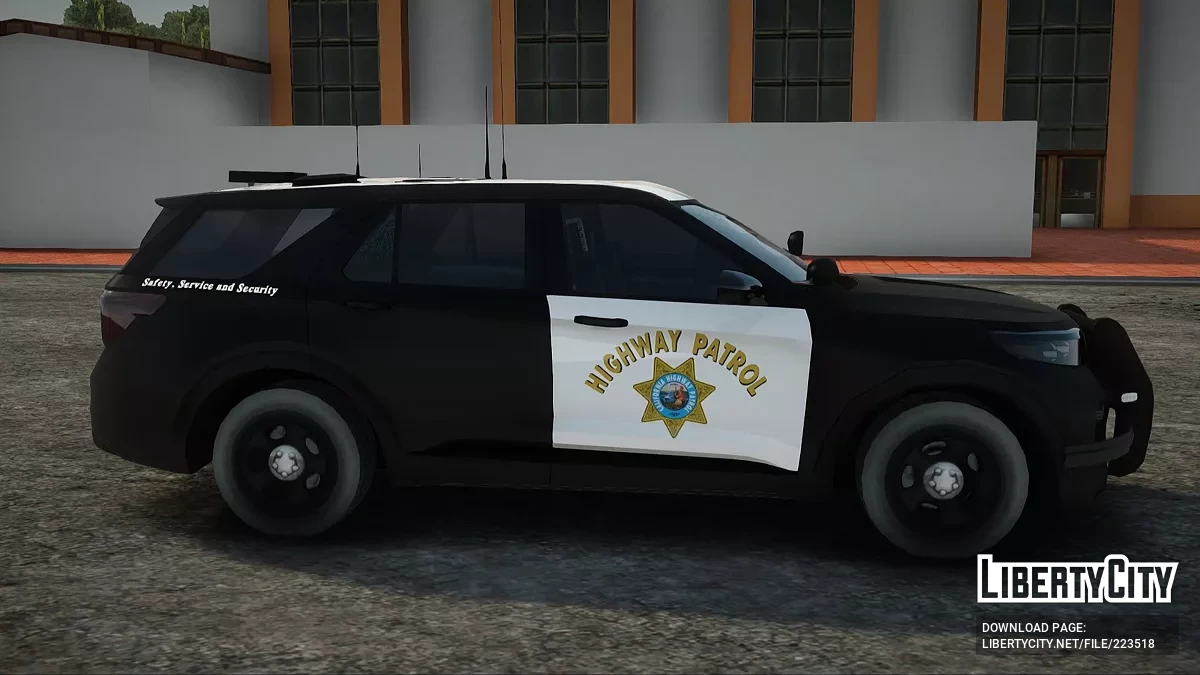 Ford Explorer 2022 Kaliforniya Otoyol Polisi SlickTop / GTA San Andreas