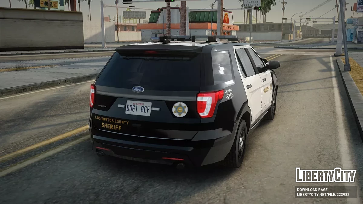 Ford Police Interceptor Utility 2014 LSSD / GTA San Andreas