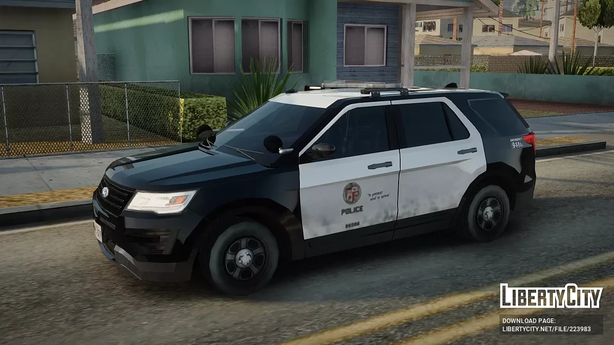 Ford Interceptor Policial Utilitario LSPD / GTA San Andreas