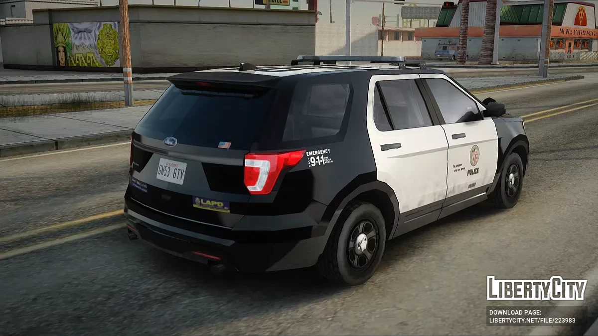 Ford Interceptor Policial Utilitario LSPD / GTA San Andreas