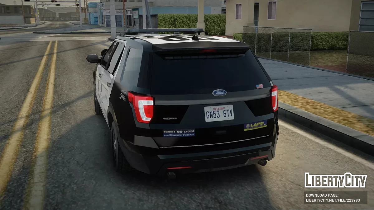Ford Interceptor Policial Utilitario LSPD / GTA San Andreas