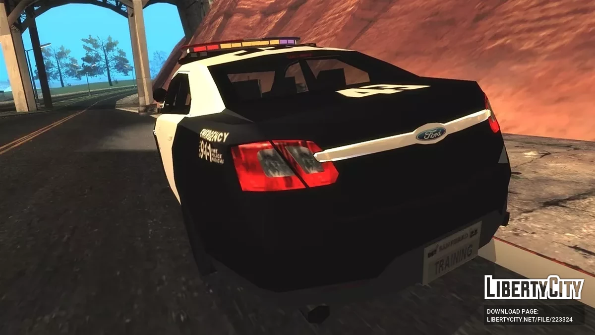 Ford Taurus 2010 SHO LAPD / GTA San Andreas