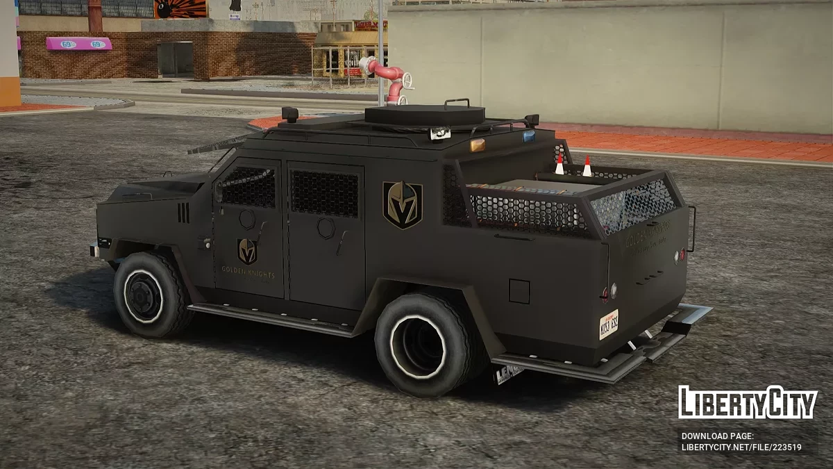 Lenco BearCat Golden Knights / GTA San Andreas