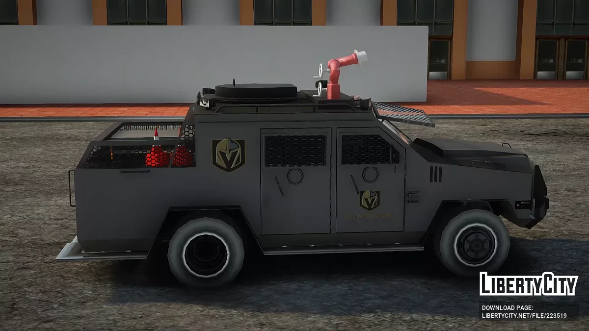 Lenco BearCat Golden Knights / GTA San Andreas