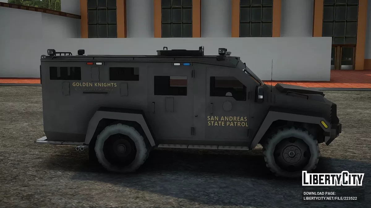 Lenco BearCat Golden Knights / GTA San Andreas
