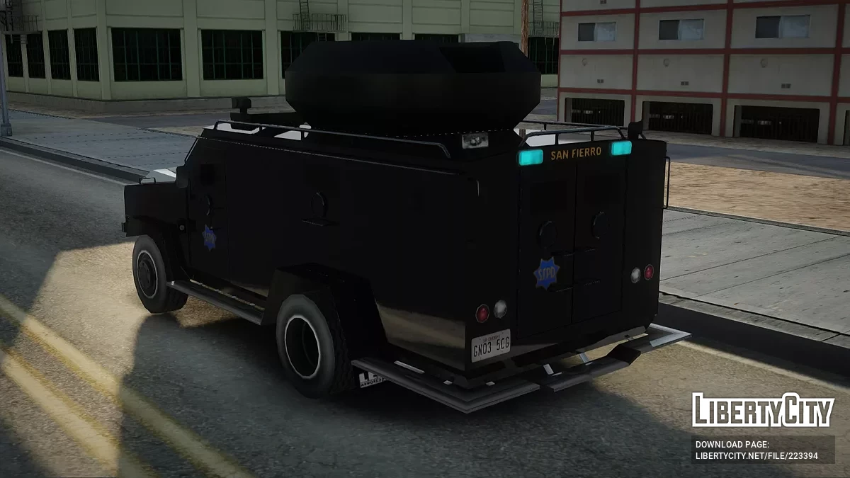 Lenco BearCat SFPD [AVS] / GTA San Andreas