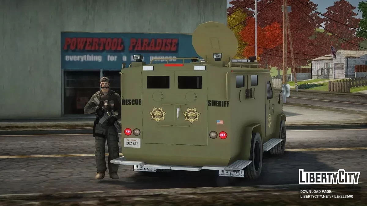 SFCSD Lenco BearCat / GTA San Andreas