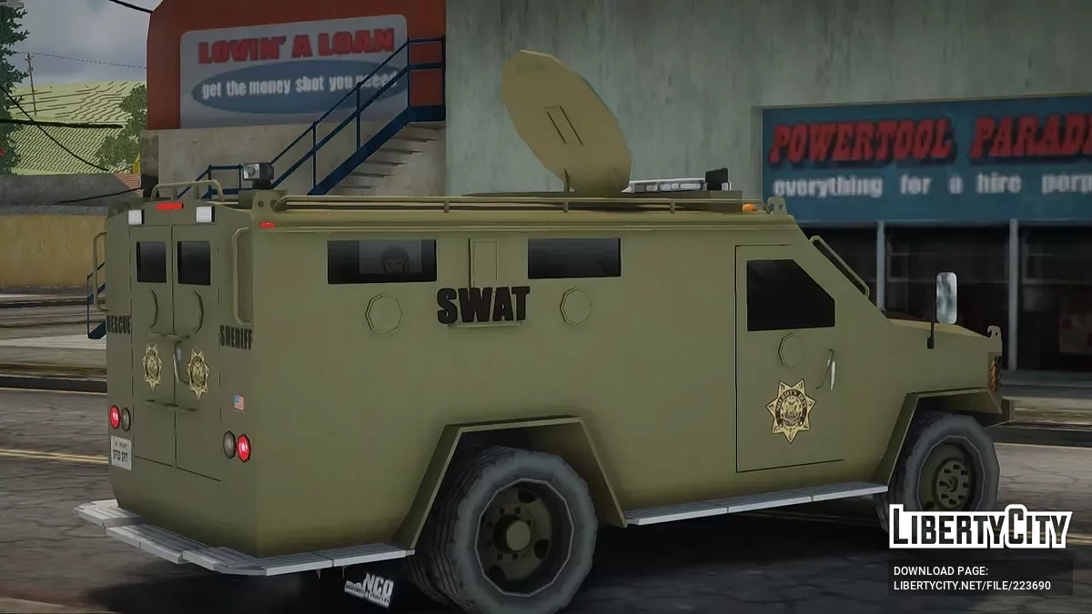 SFCSD Lenco BearCat / GTA San Andreas