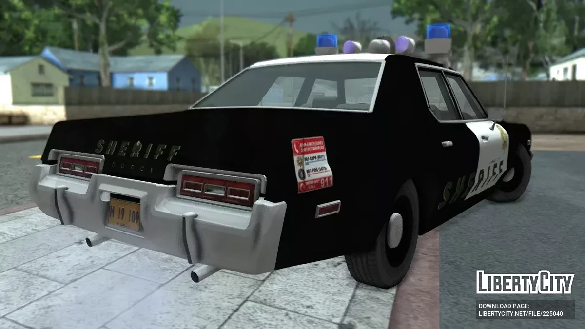Dodge Monaco Sheriff / GTA San Andreas